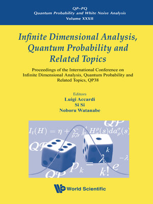 cover image of Infinite Dimensional Analysis, Quantum Probability and Related Topics, Qp38